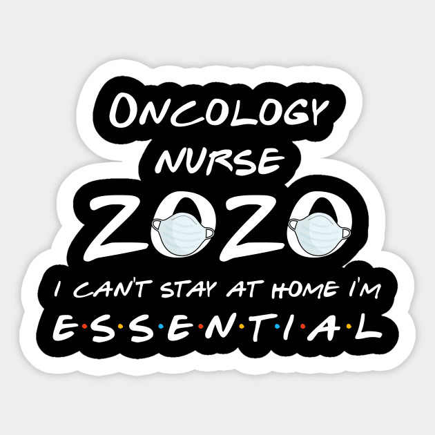 Oncology Nurse 2020 Quarantine Gift Sticker by llama_chill_art